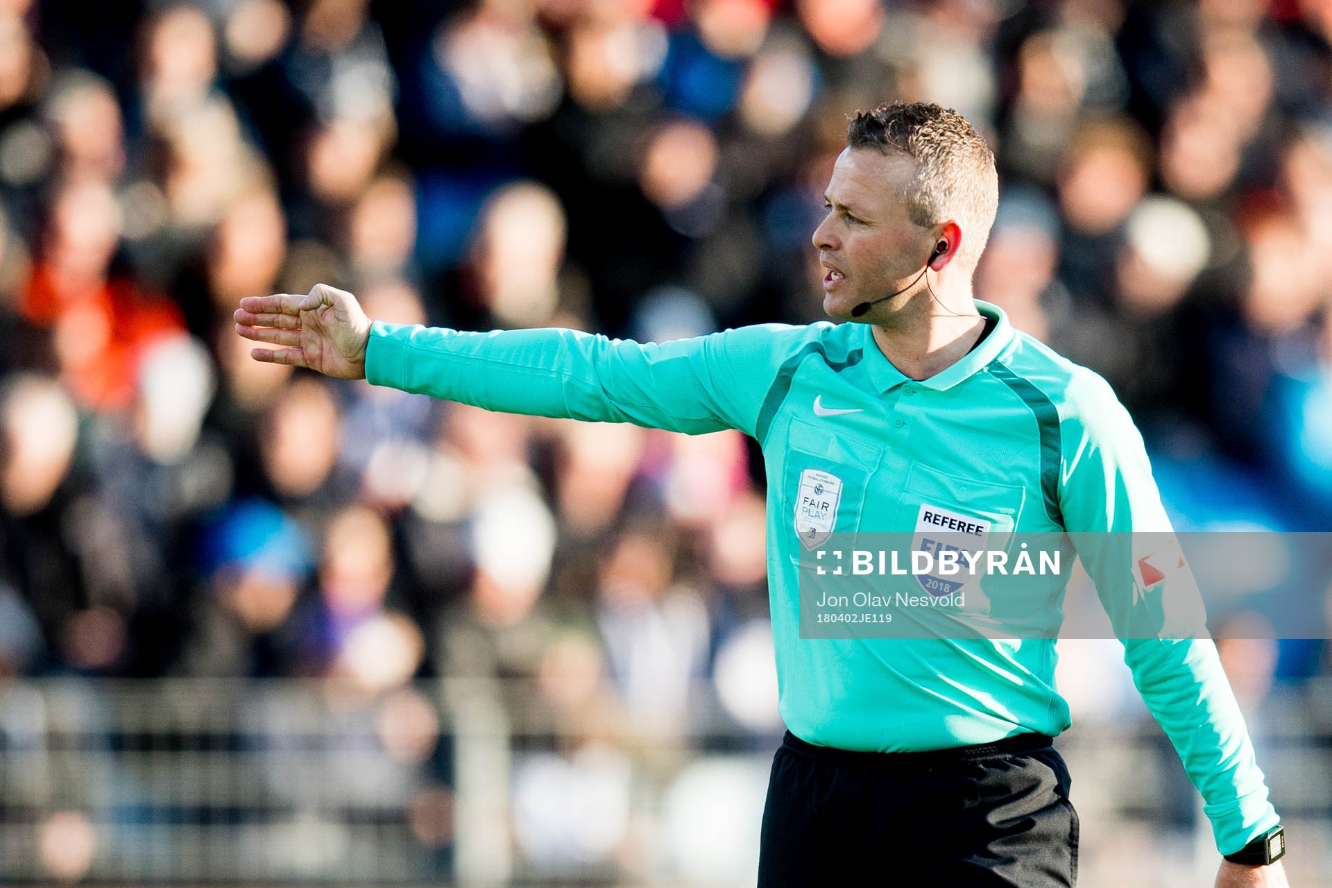Svein Oddvar Moen, referee