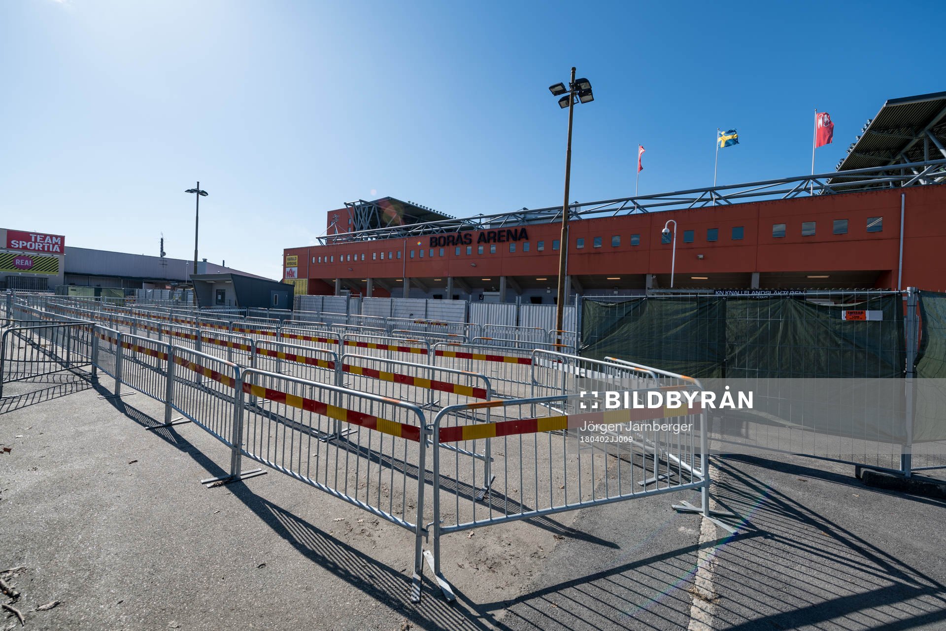 Insläppet för bortasupportrar