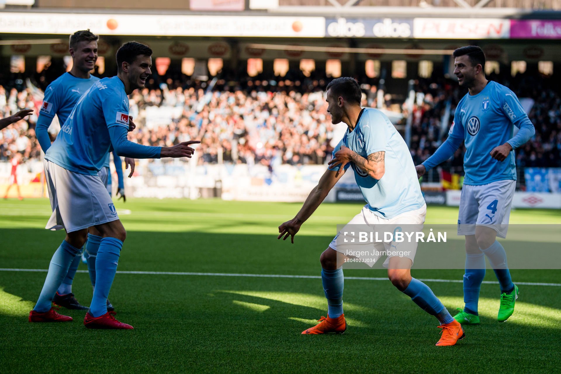 Malmö FFs Alexander Jeremejeff och Arnór Ingvi Traustason