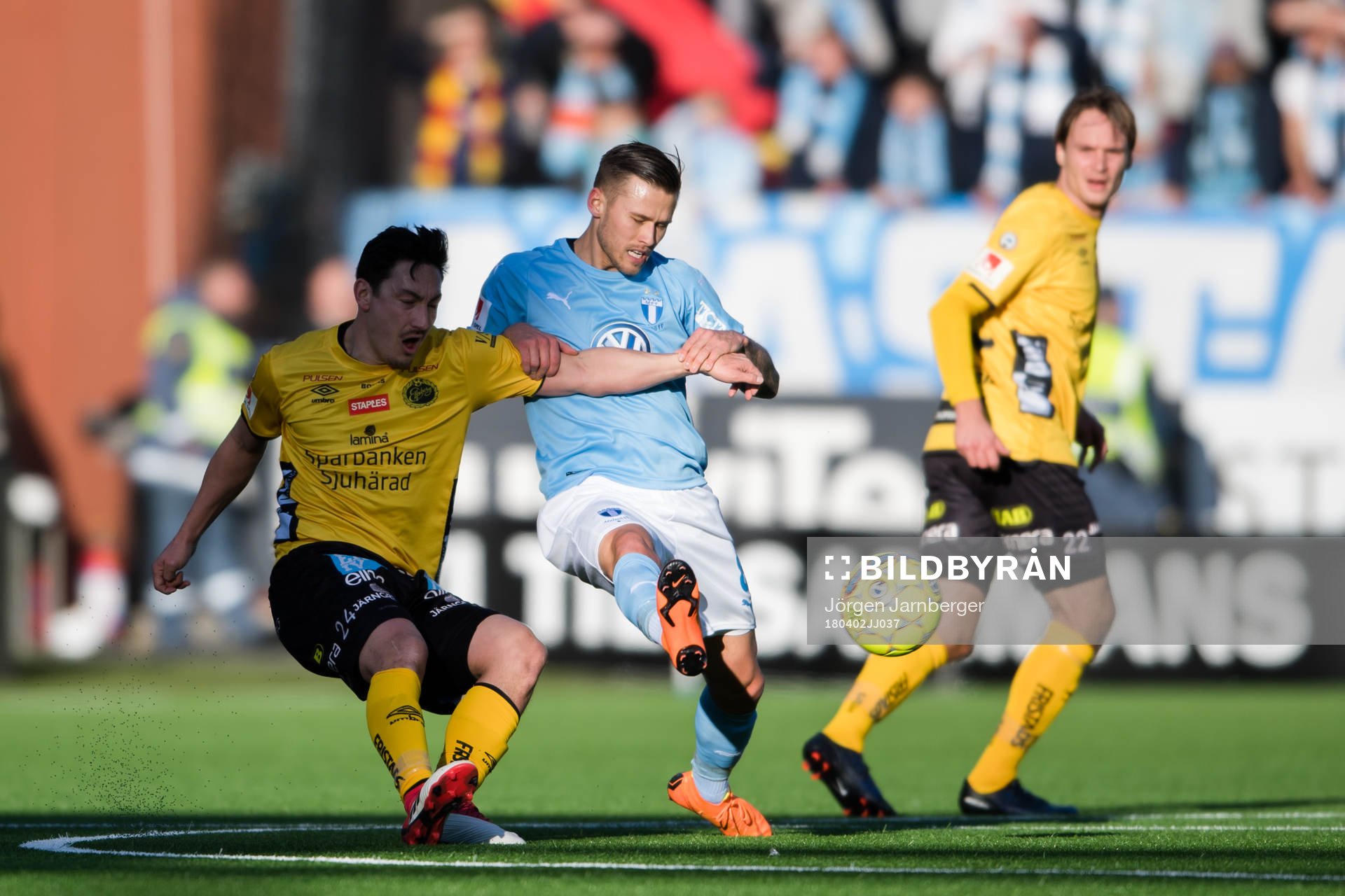 Elfsborgs Stefan Ishizaki och Malmö FFs Arnór Ingvi