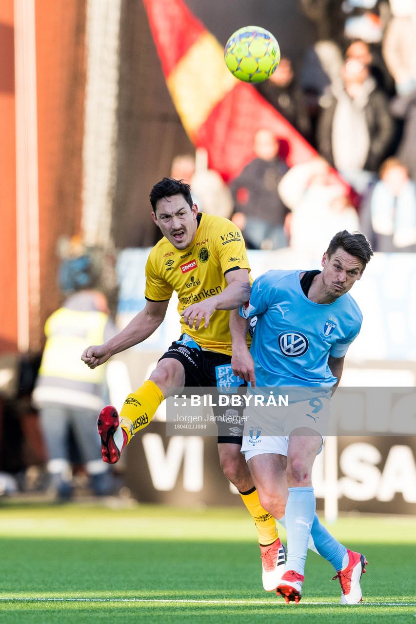 Elfsborgs Stefan Ishizaki och Malmö FFs Markus Rosenberg