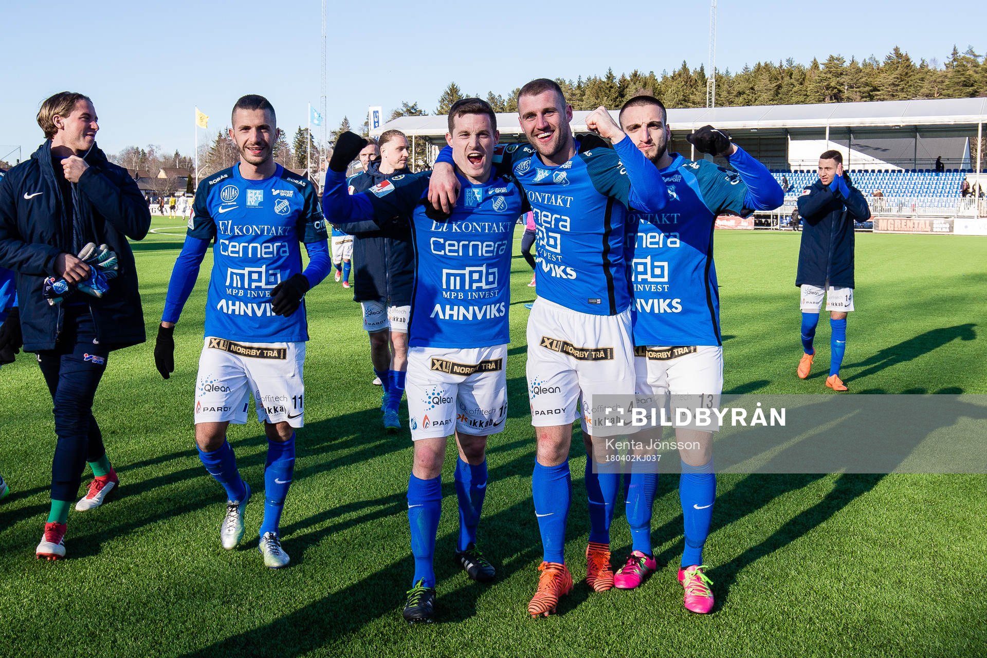 Norrbys Alen Krasniqi (v), Nino Osmanagic , Mehmed Dresevic