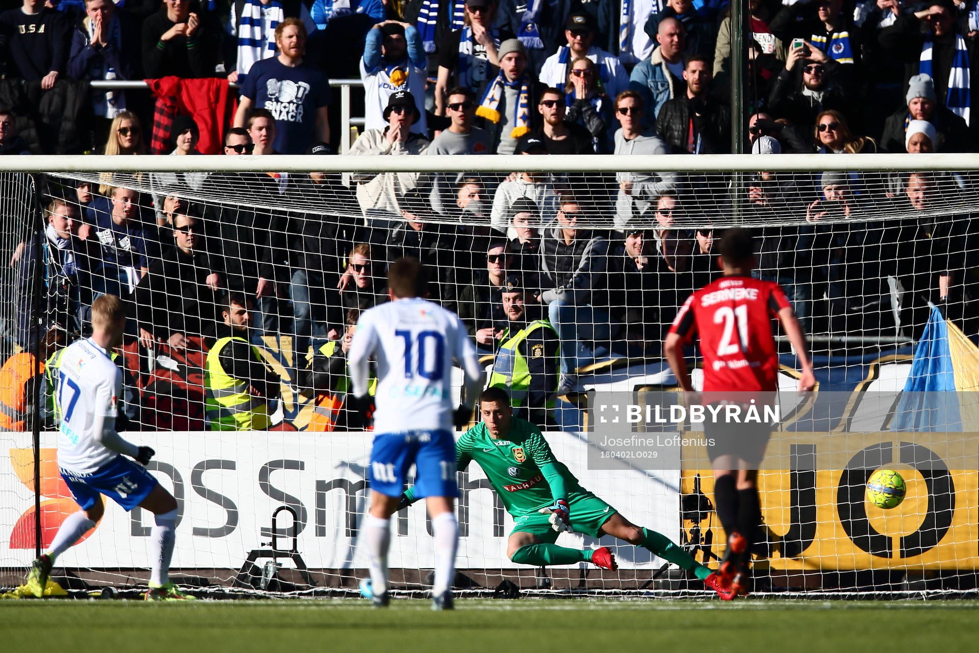 Norrköpings Kalle Holmberg straff och snål 2-1 på