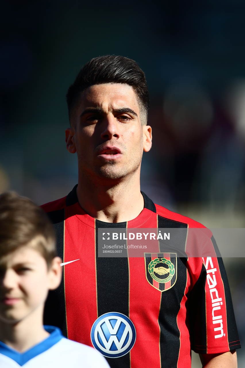 Brommapojkarnas Maikel Nieves