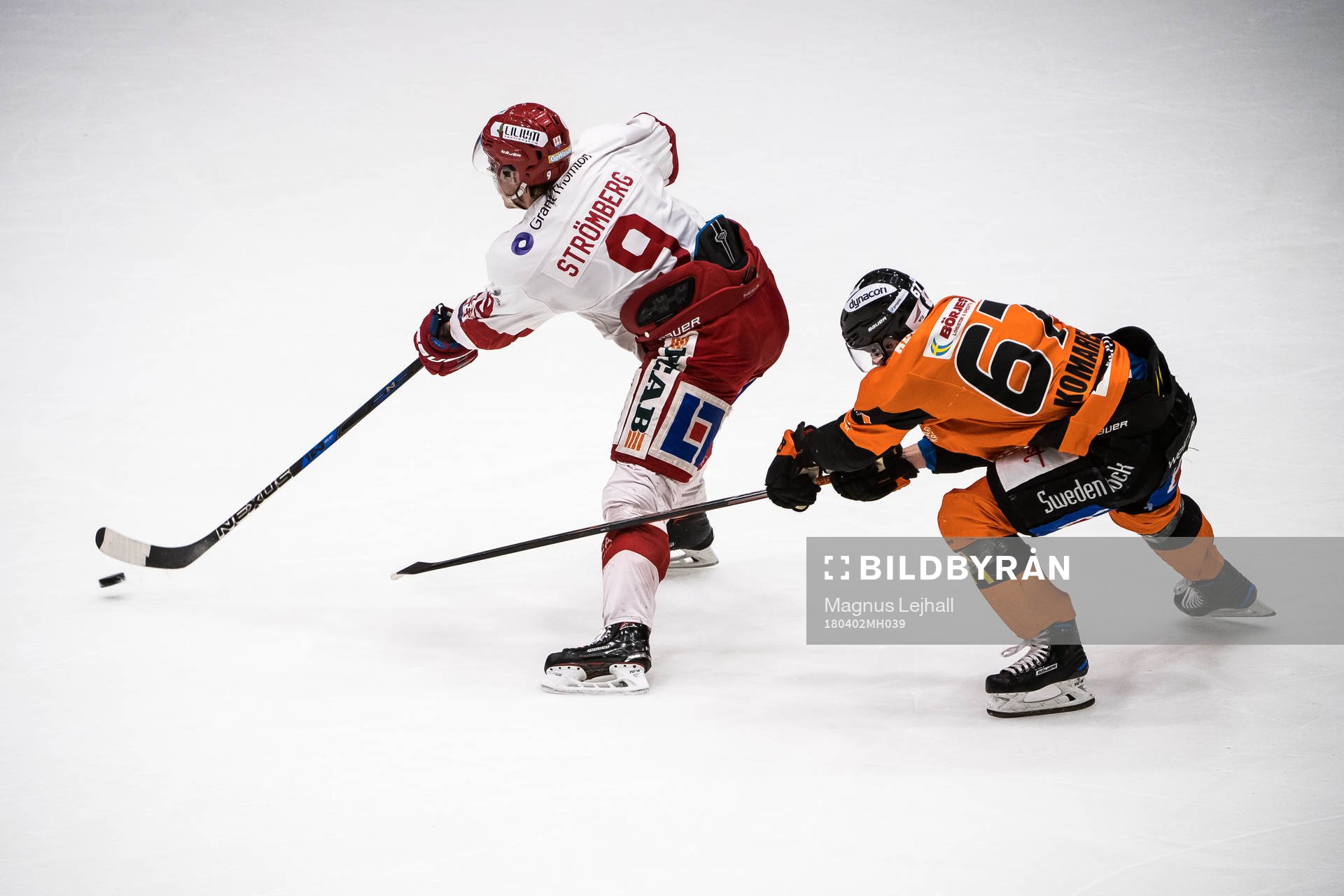 Timrås Didrik Strömberg och Karlskronas Konstantin Komarek