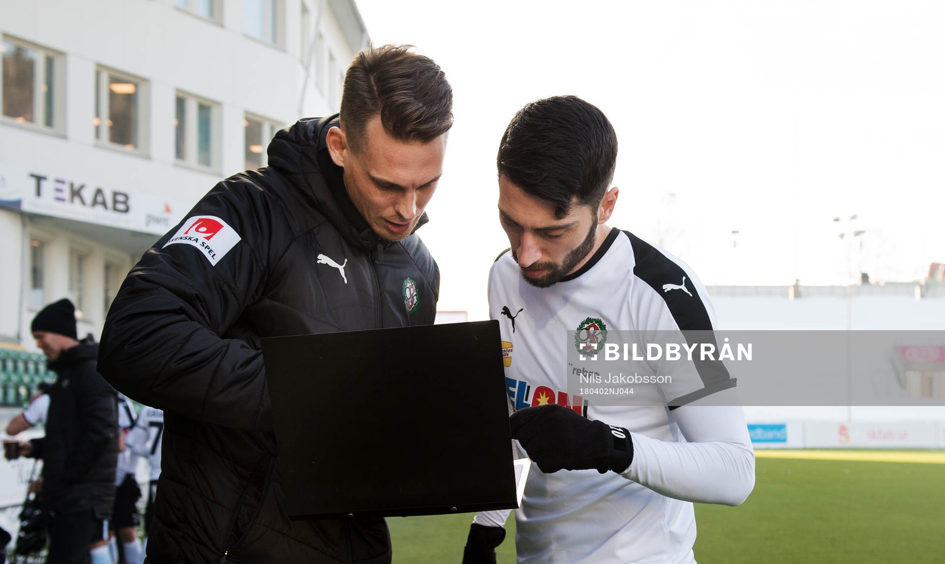 Örebros assisterande tränare Daniel Bäckström