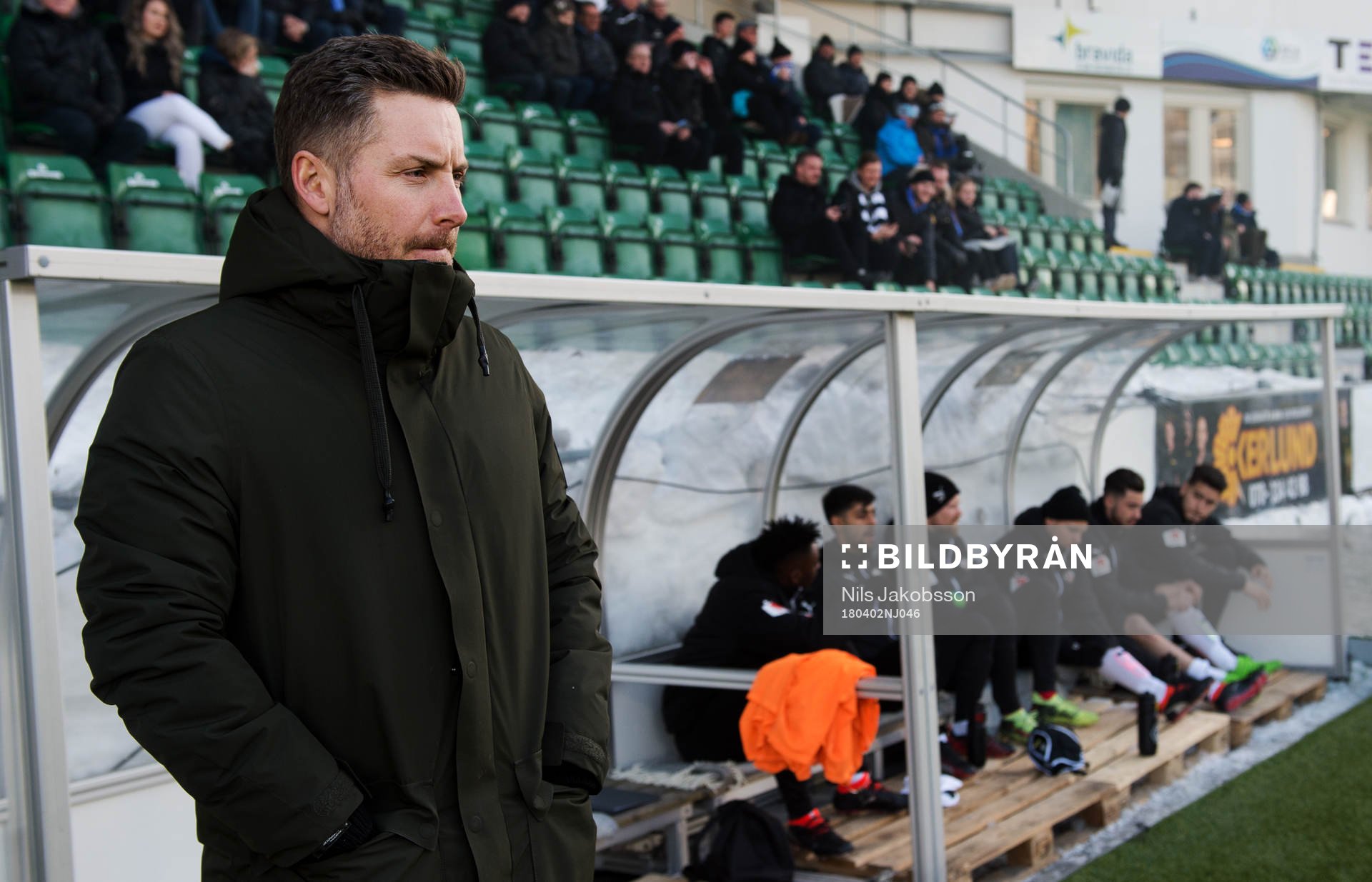 Örebros tränare Axel Kjäll