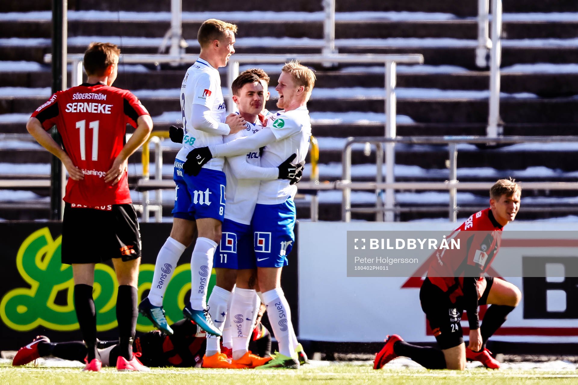 Norrköpings David Moberg Karlsson  jublar