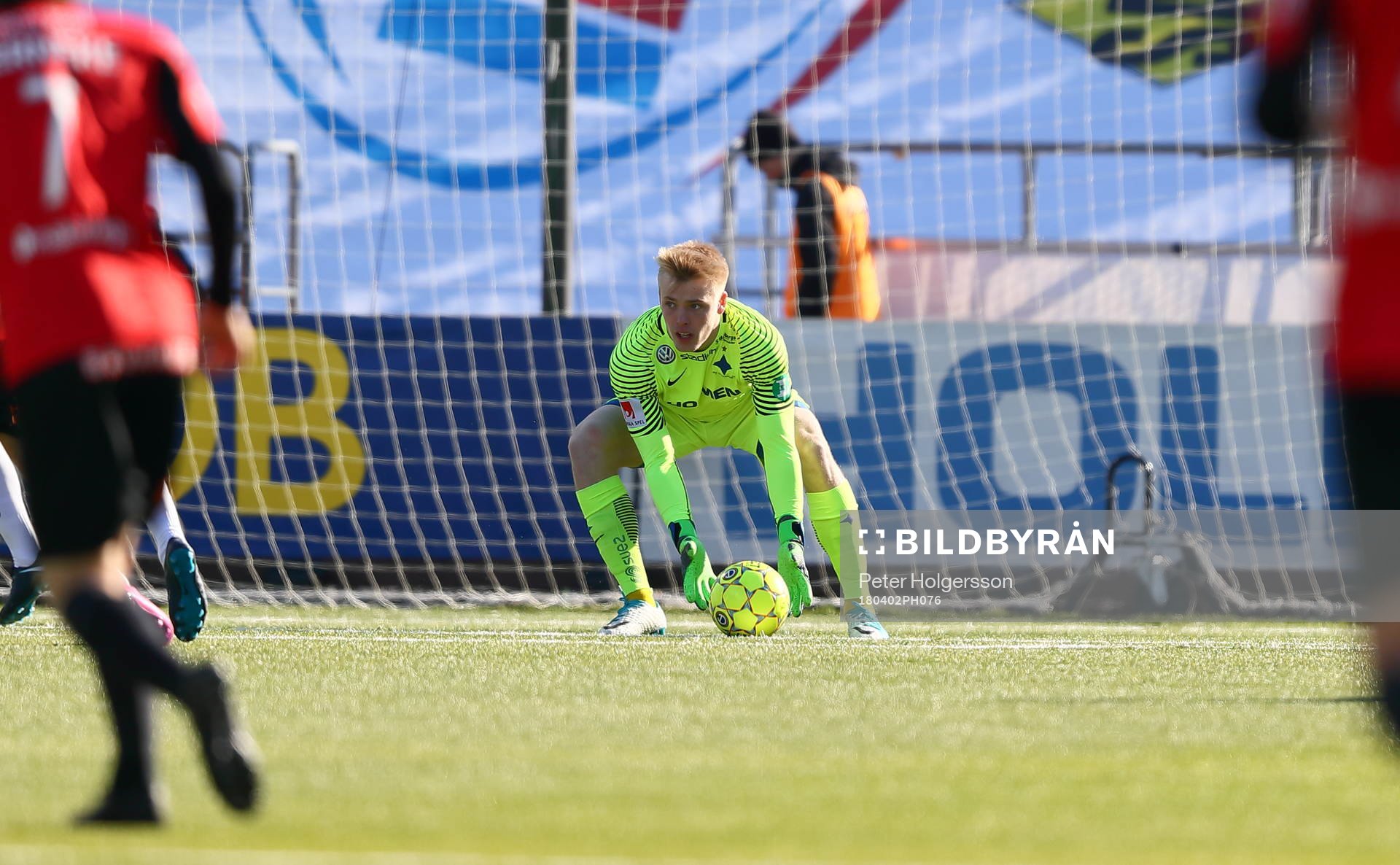 Norrköpings målvakt Isak Pettersson