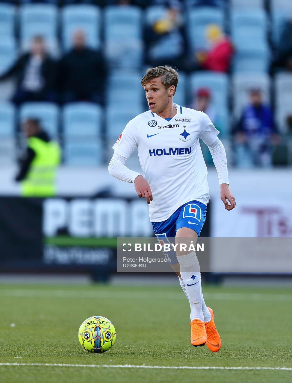 Norrköpings Arnór Sigurdsson