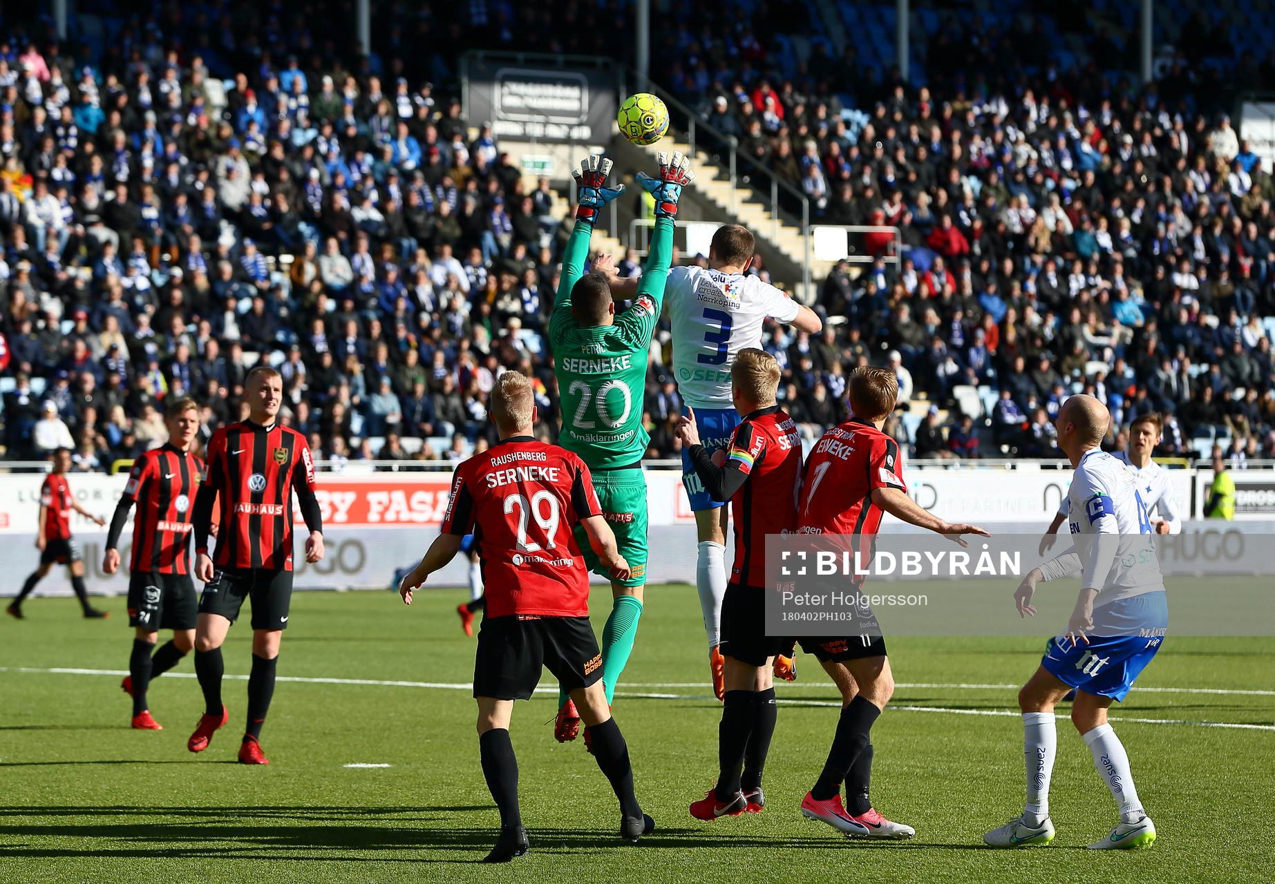 Räddning av Brommapojkarnas Nikola Petric