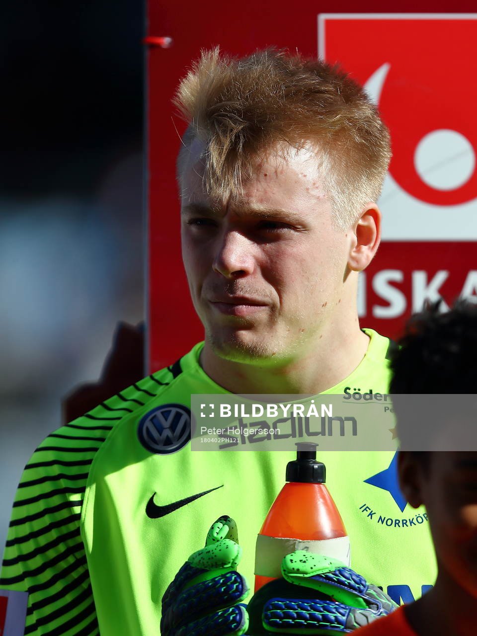 Norrköpings målvakt Isak Pettersson