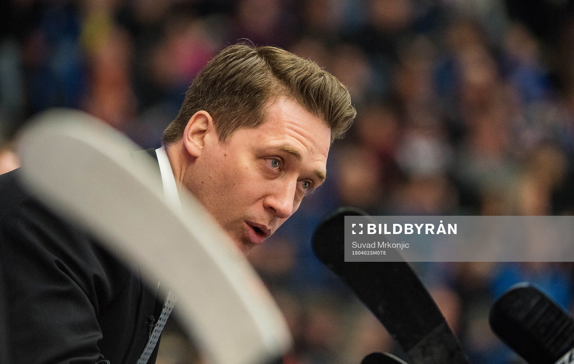 Växjös tränare Sam Hallam