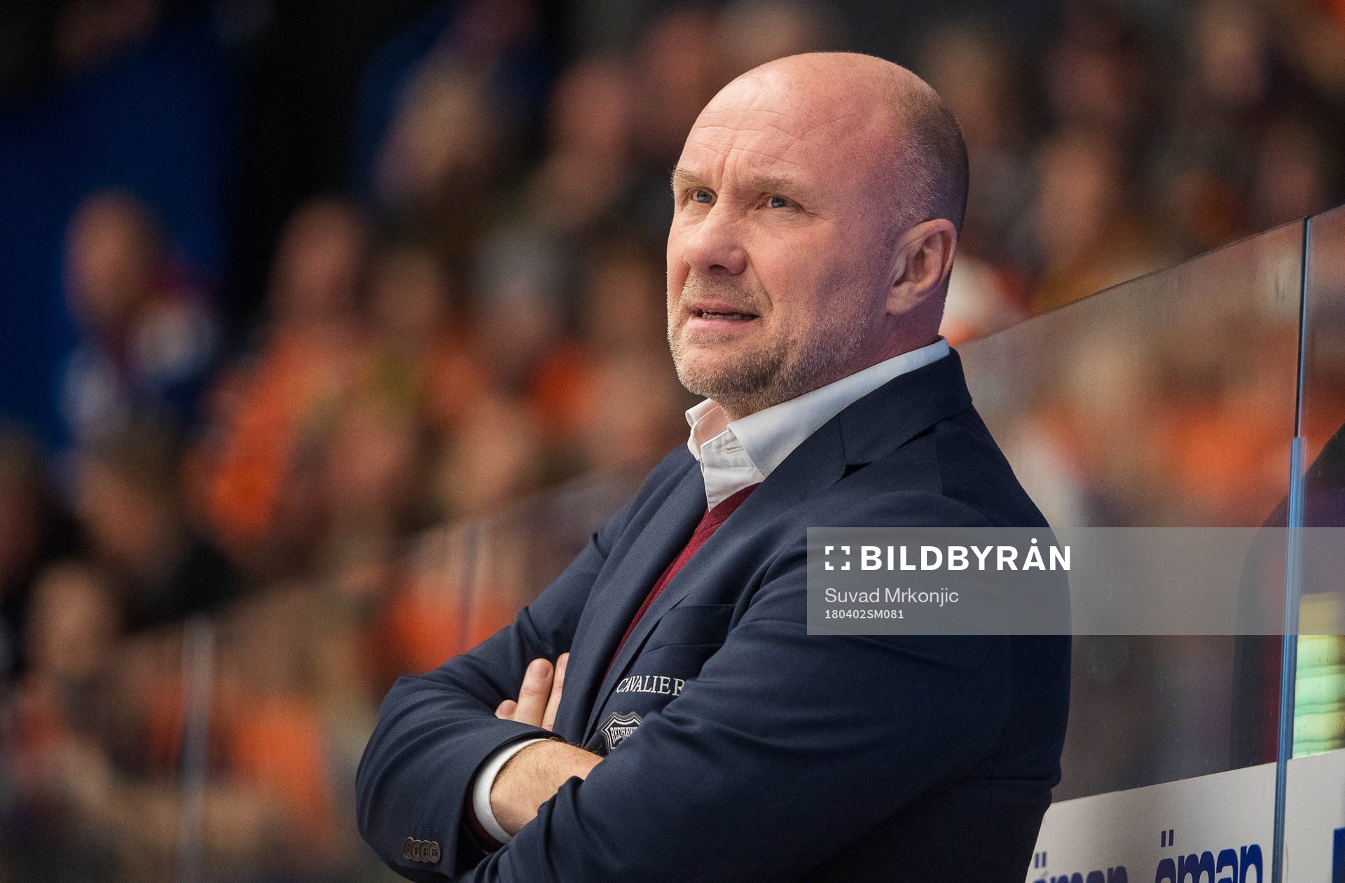 Malmö Redhawks tränare Peter Andersson