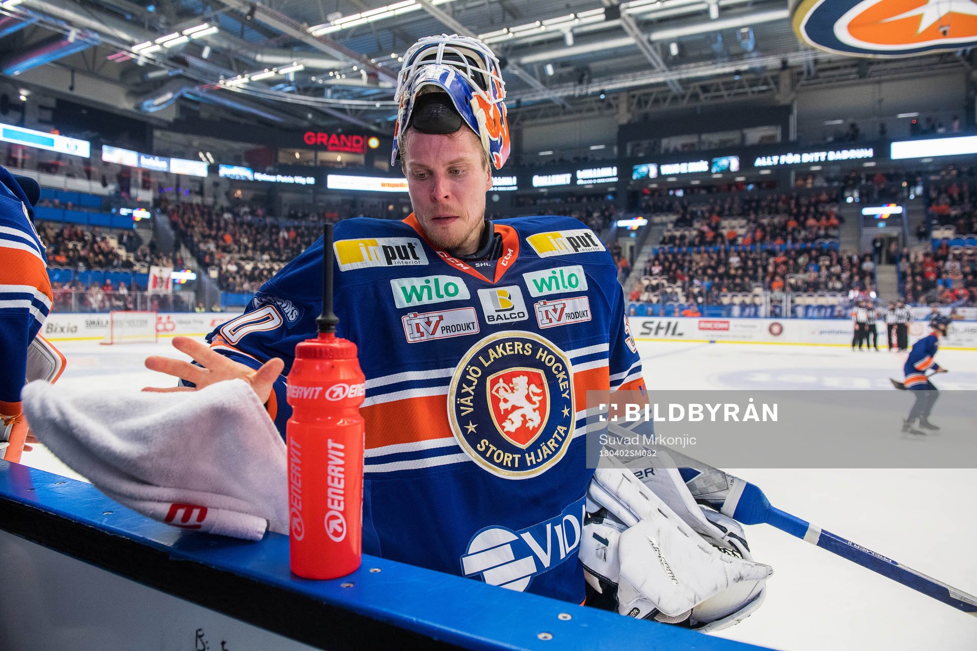 Växjös målvakt Viktor Fasth