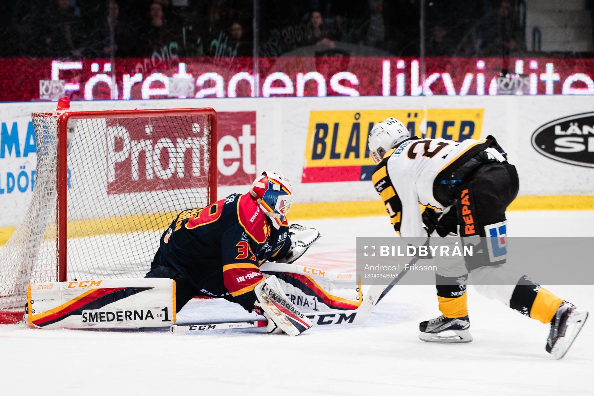 Skellefteås Jimmie Ericsson gör 3-4 för Skellefteå