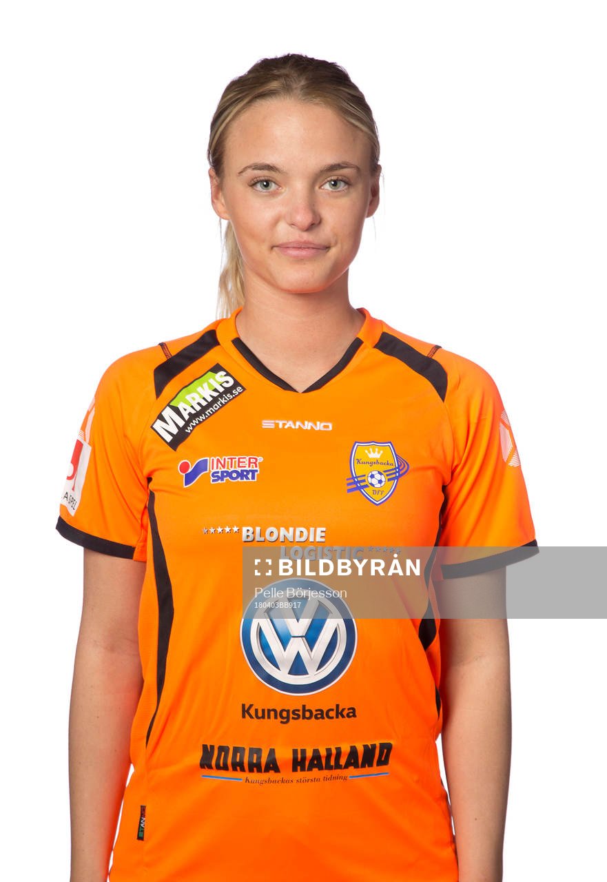 Kungsbackas Maja Henriksson poserar för ett porträtt den 3 april 2018 i Kungsbacka.