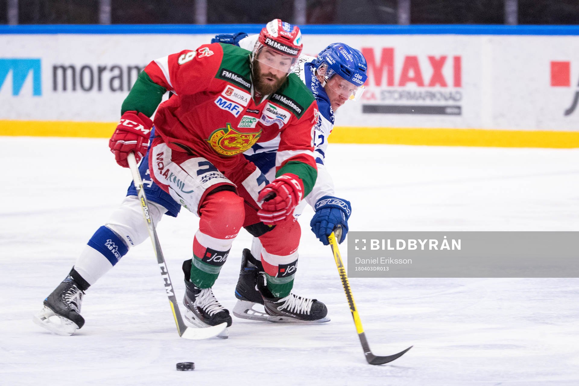 Moras Andrew Rowe och Leksands Marcel Müller