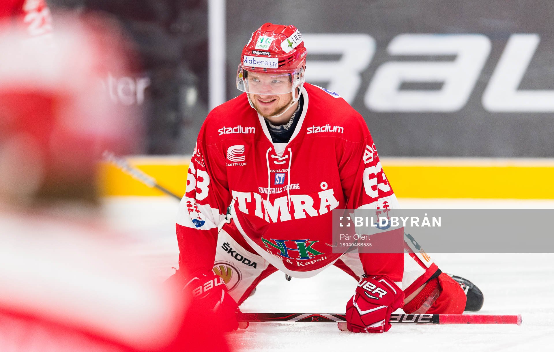 Timrås Tobias Liljendahl värmer upp