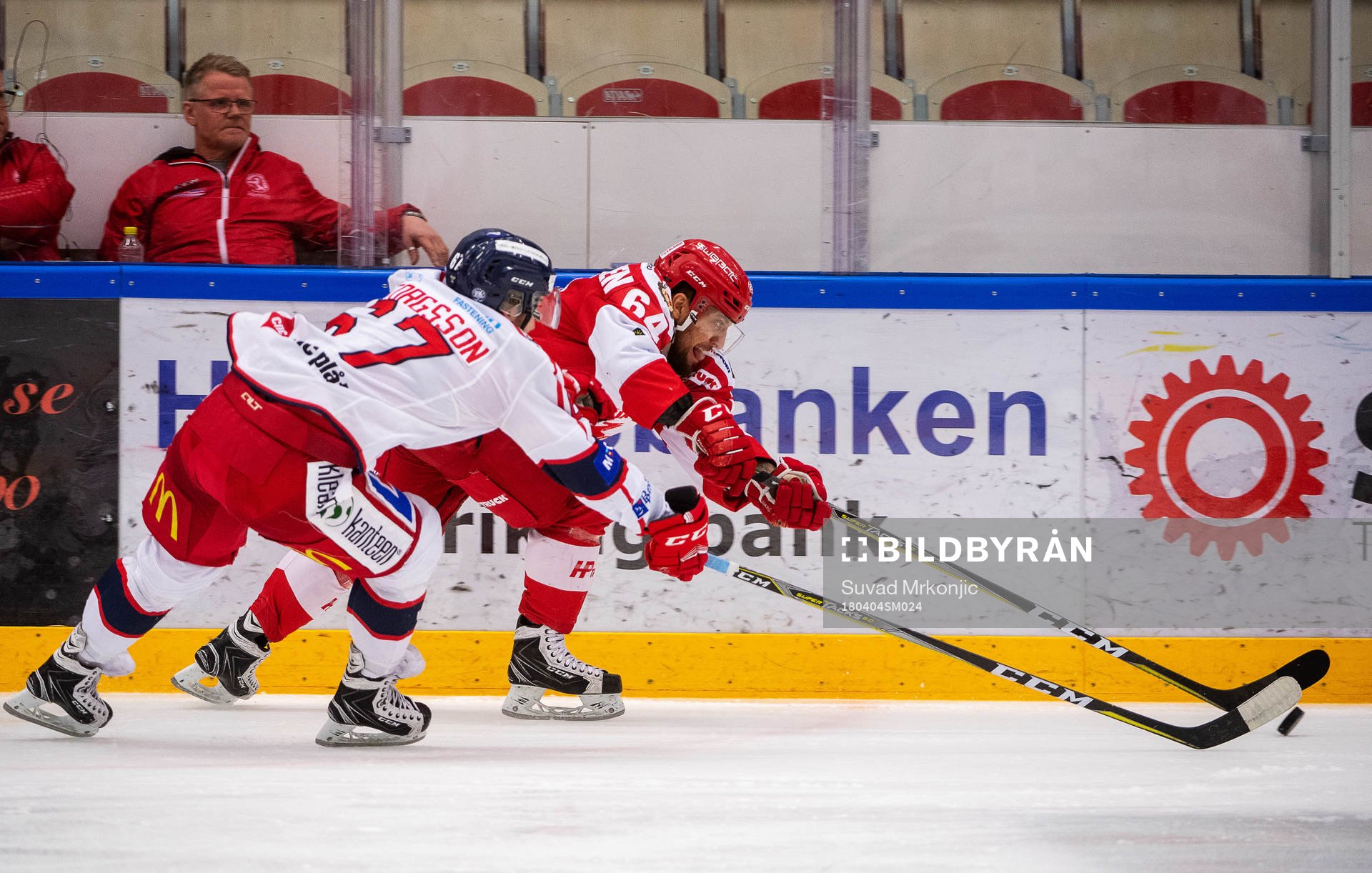 Västerviks Emil Georgsson och Trojas Alexander