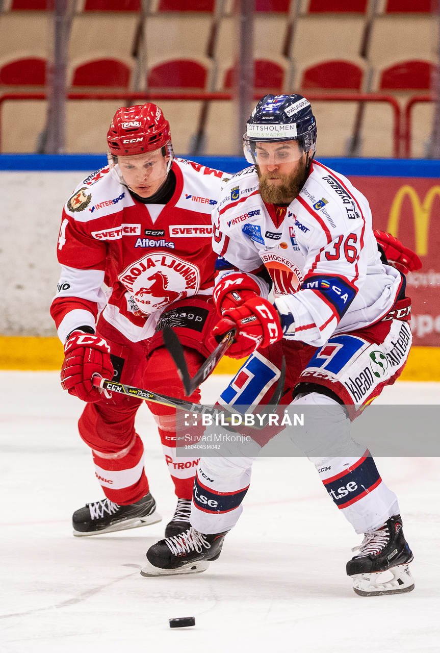 Västerviks Alexander Wiklund och Trojas William Wennström