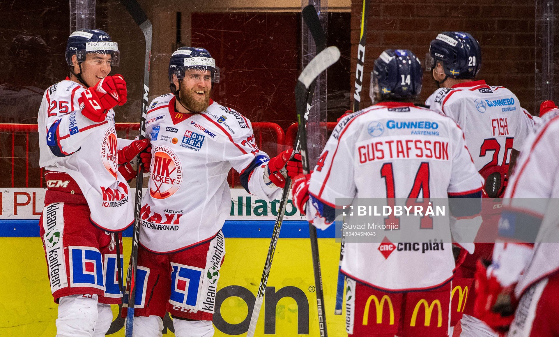 Västerviks Patrik Blomberg jublar