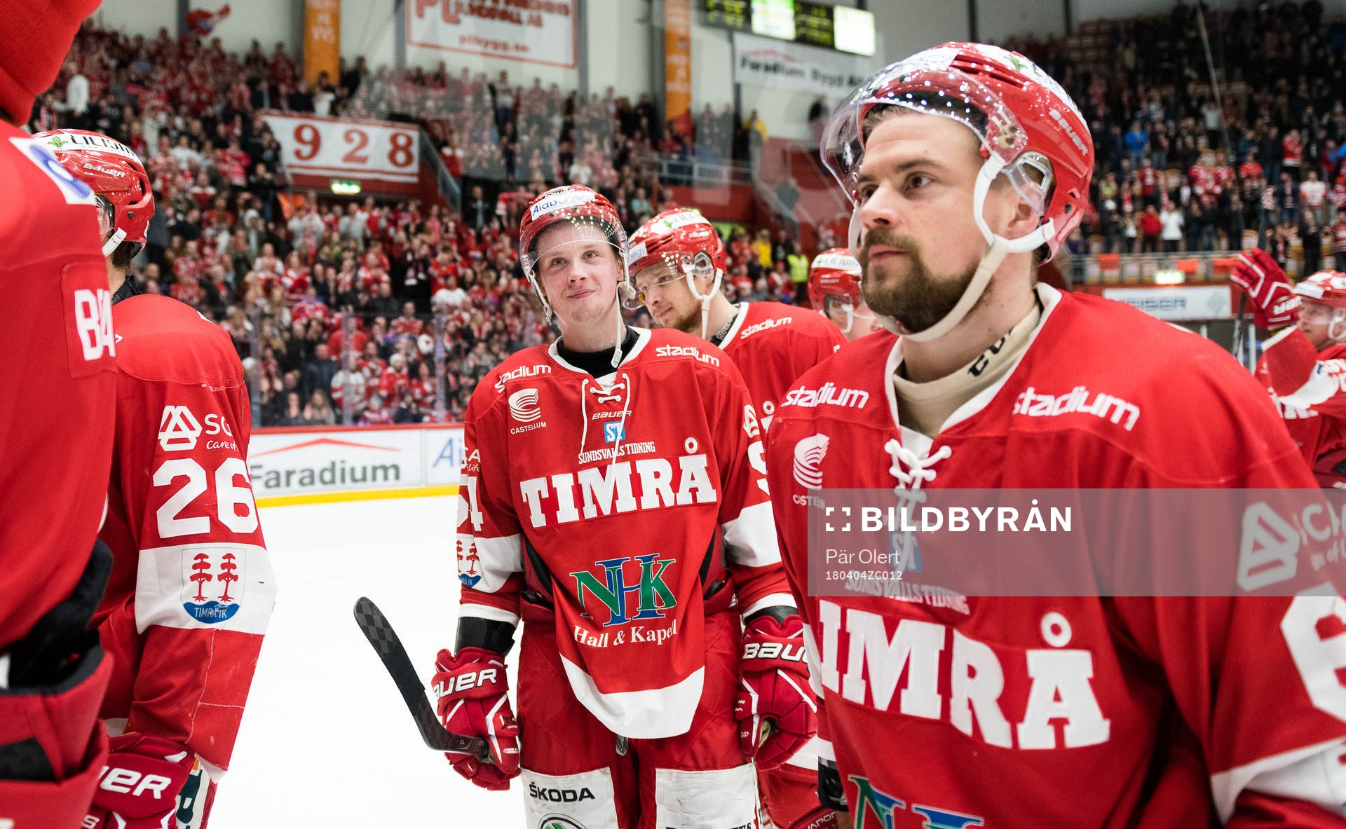 Timrå Jonathan Dahlen jublar