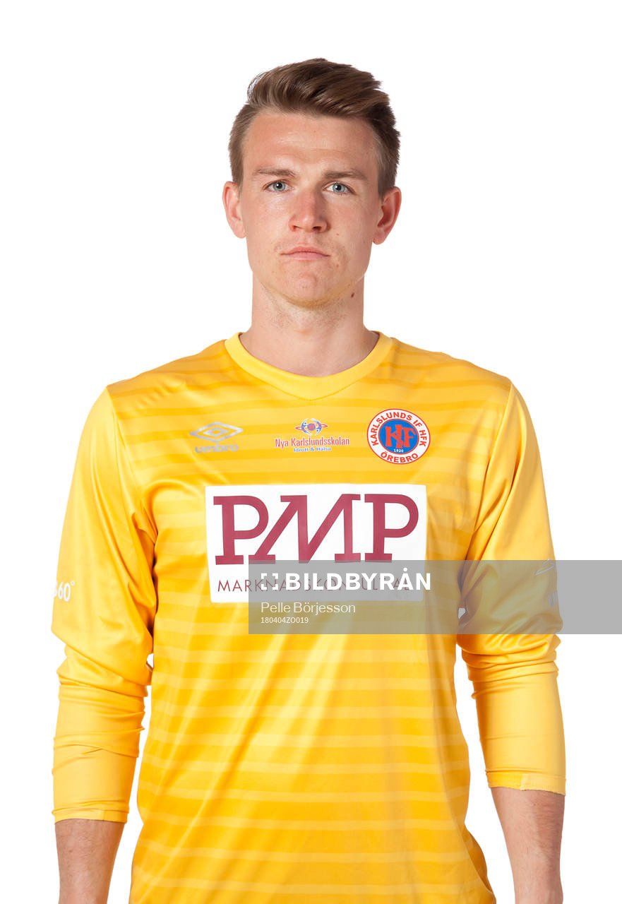 Karlslunds målvakt Jakob Kindberg