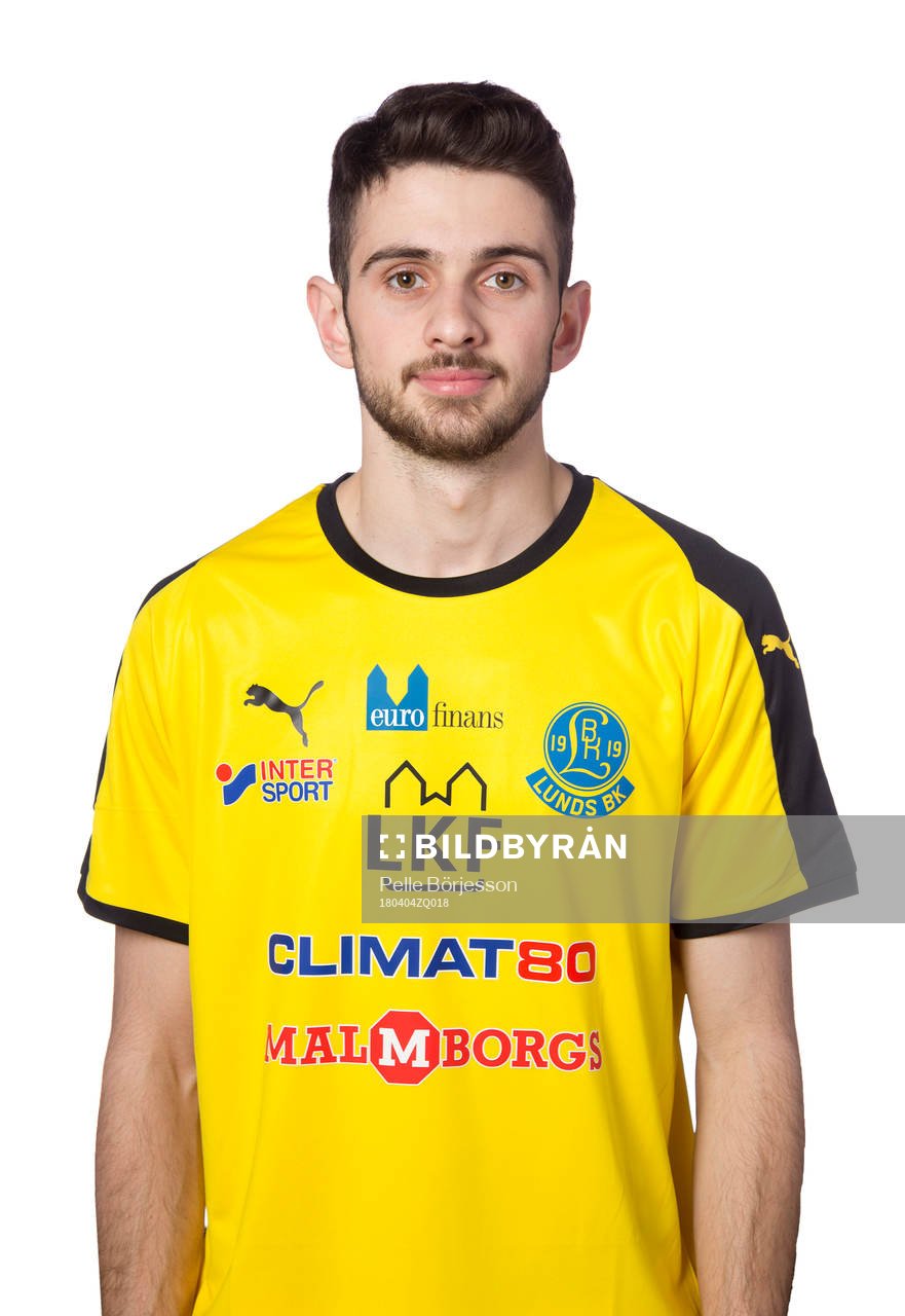 Lunds Norrla Amiri poserar för ett porträtt den 4 april 2018 i Lund.