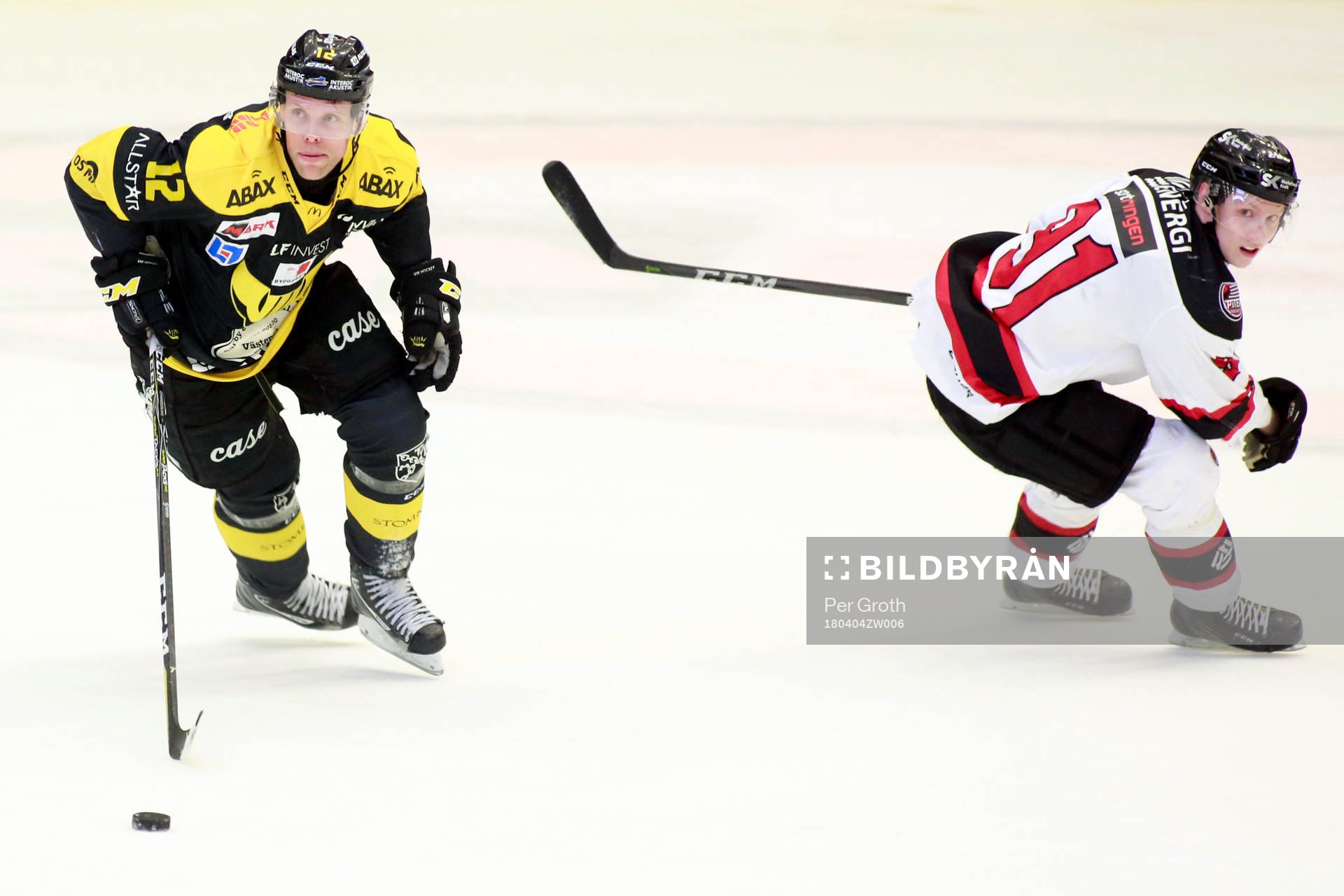 Västerås Fredrik Johansson och Piteås Simon Krekula