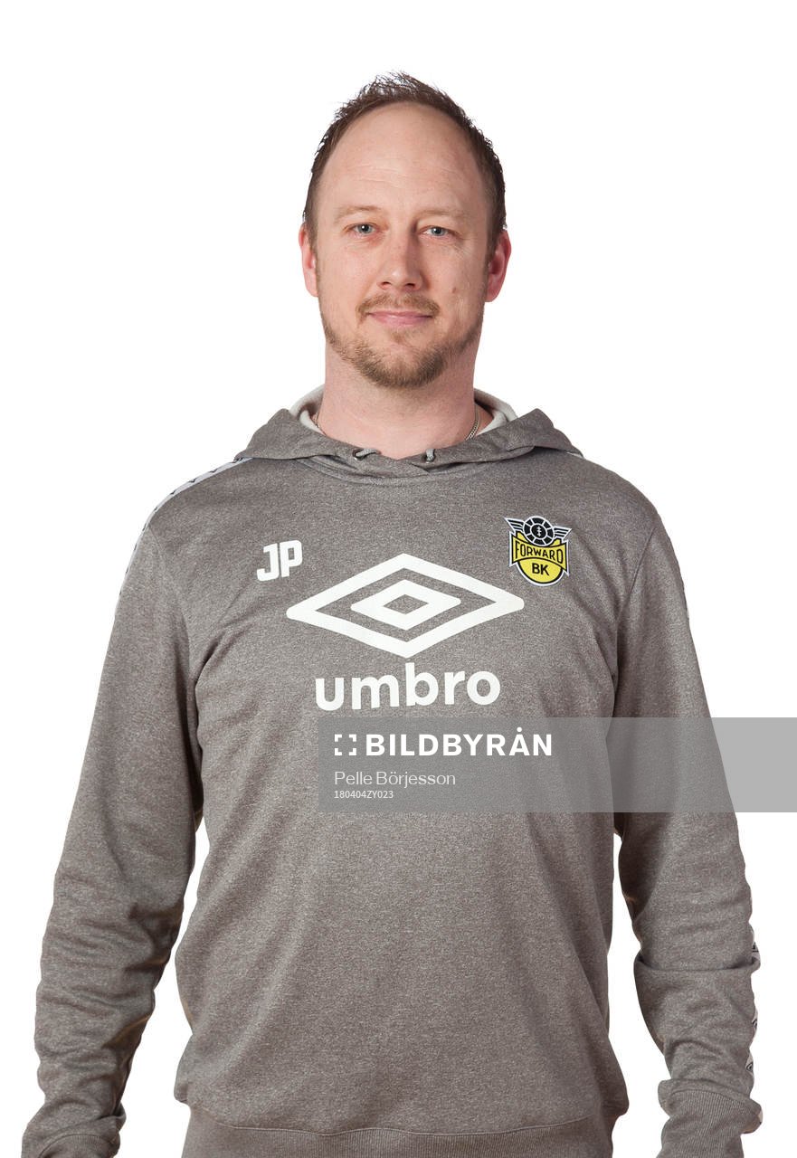 BK Forwards målvaktstränare Jonas Persson