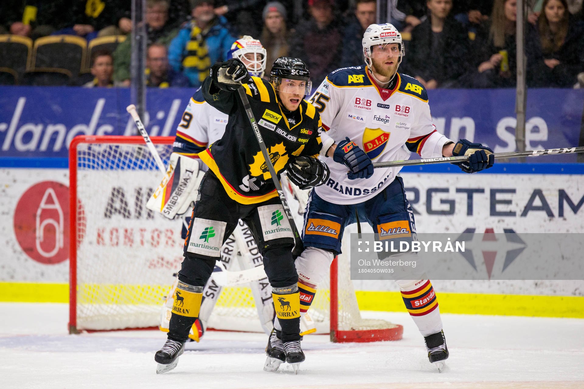 Skellefteås Pär Lindholm och Djurgårdens Alexander Urbom