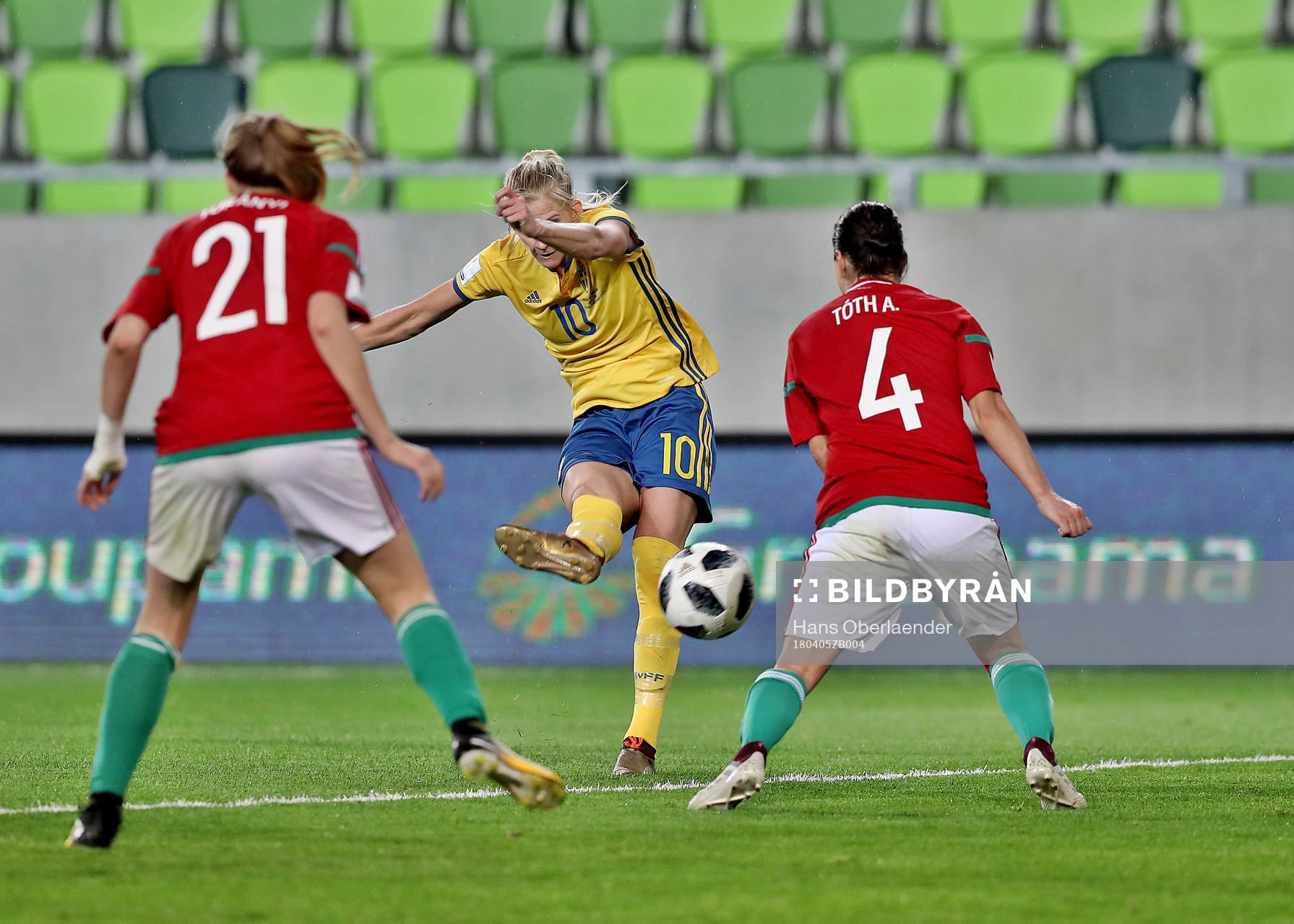 SZOMBATHELY,HUNGARY,05.APR.18 - WOMEN SOCCER - FIFA Womens