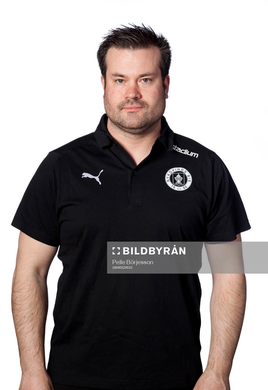 Nyköpings lagledare Magnus Andersson