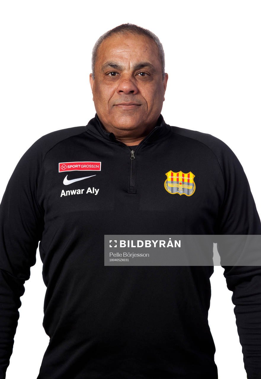 Arameisk-Syrianskas målvaktstränare Anwar Aly