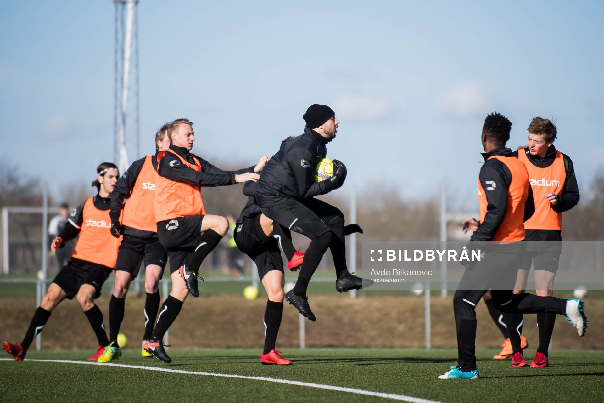 Landskronas målvakt Amr Kaddoura