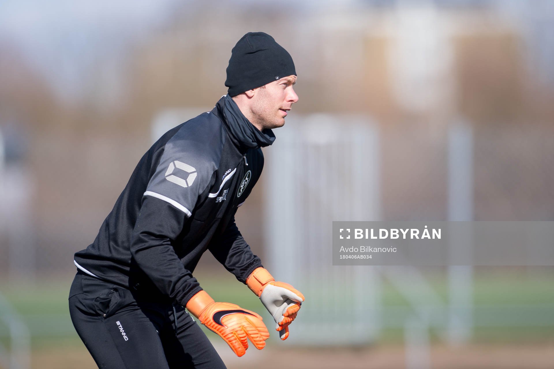 Landskronas målvakt Viktor Noring