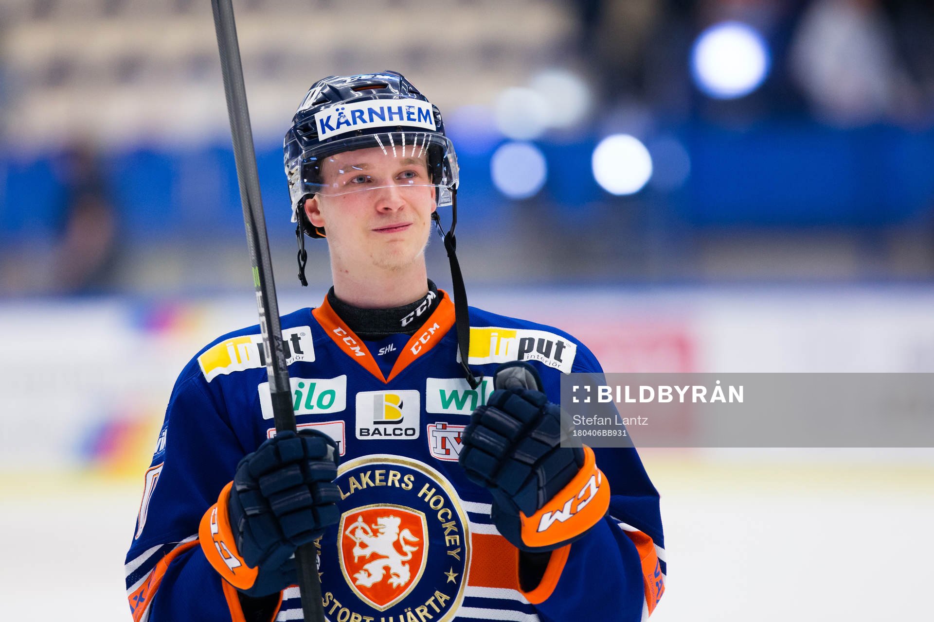 Växjös Elias Pettersson jublar