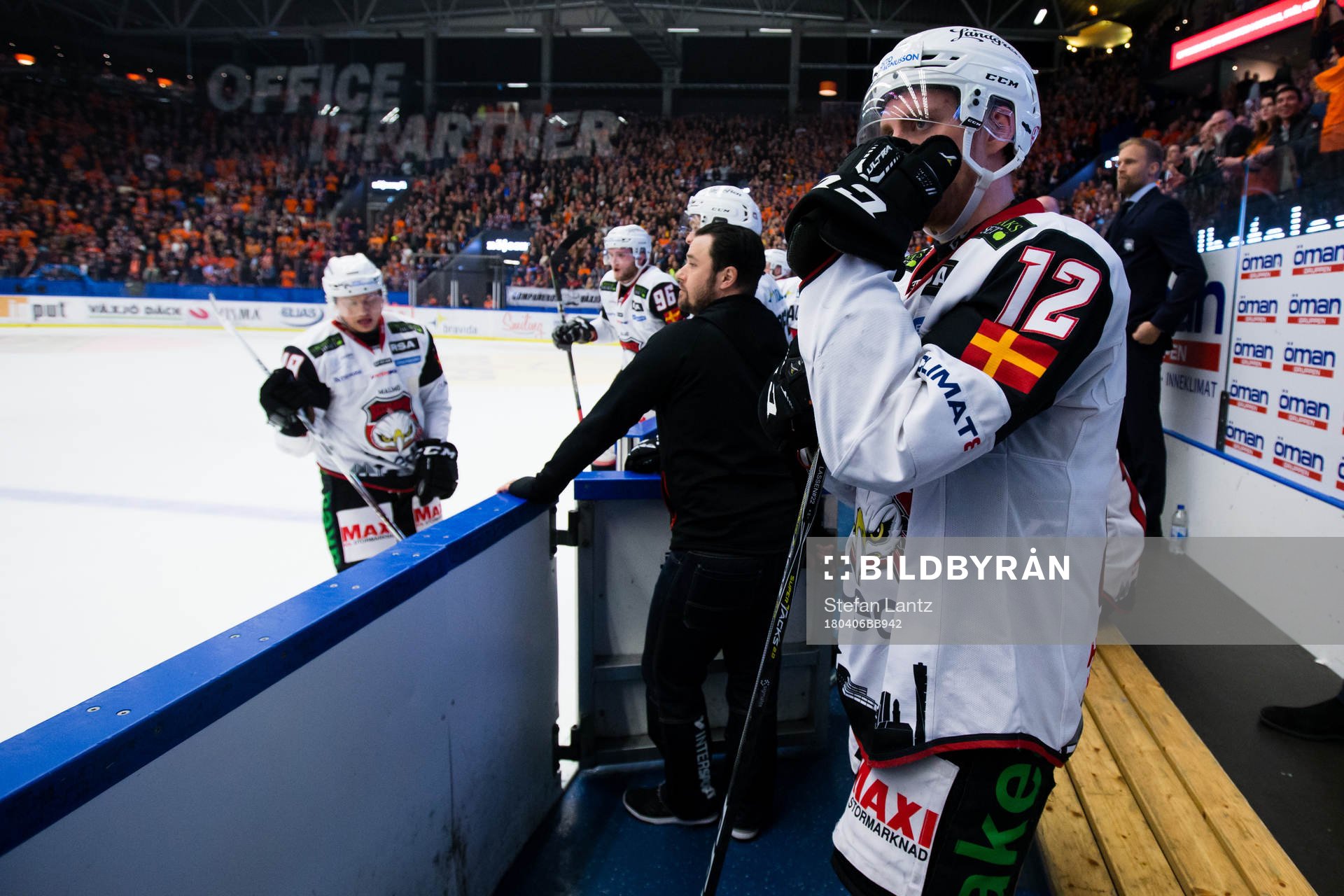 Malmö Redhawks Matias Lassen deppar
