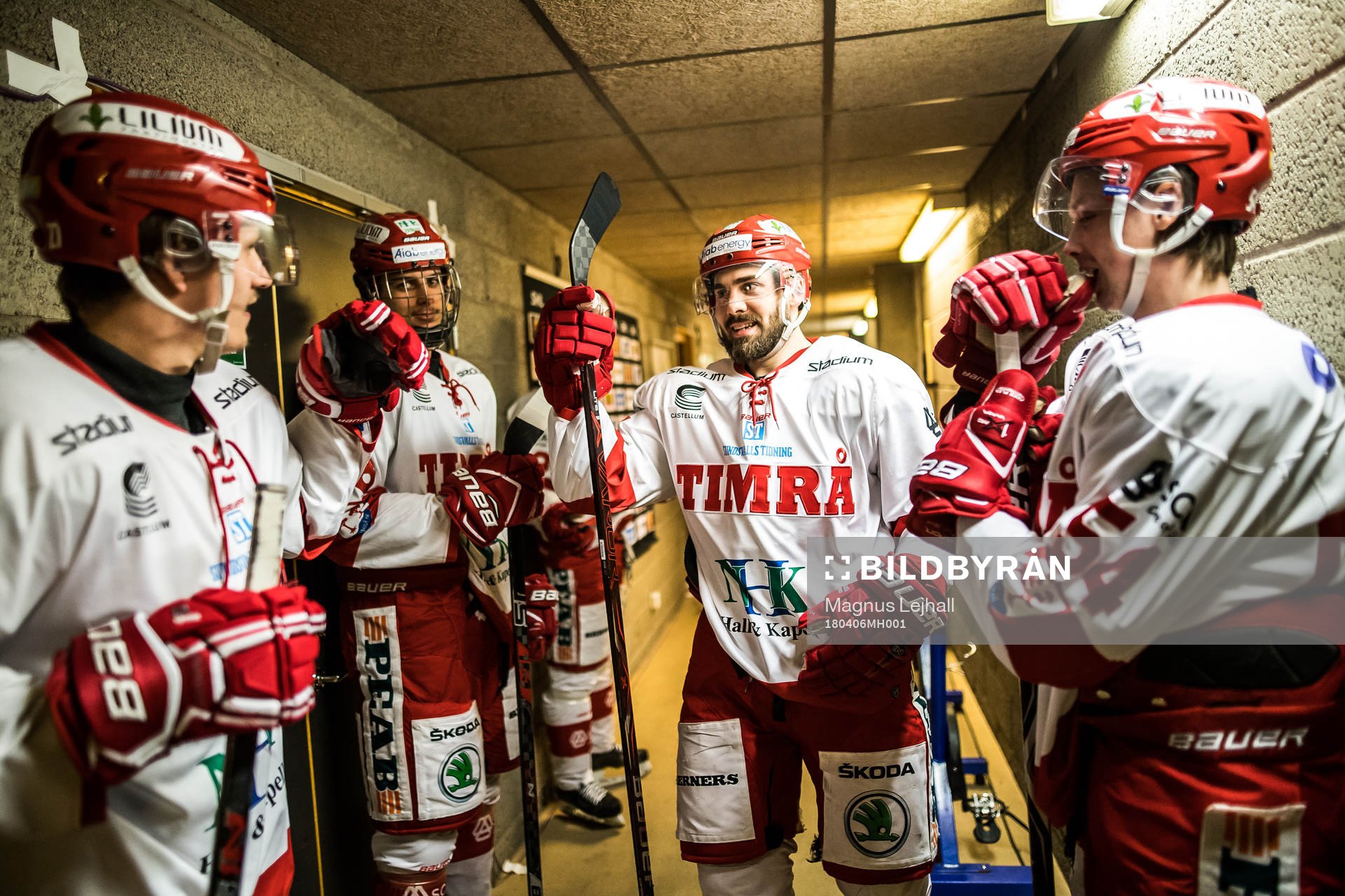 Timrås Johannes Kinnvall , John Westin och Jonathan Dahlen
