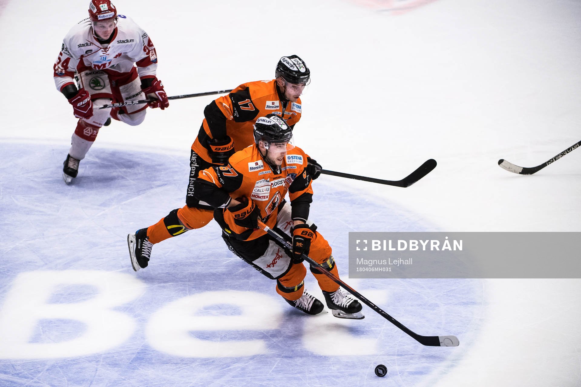 Karlskronas Konstantin Komarek  och Joel Kellman