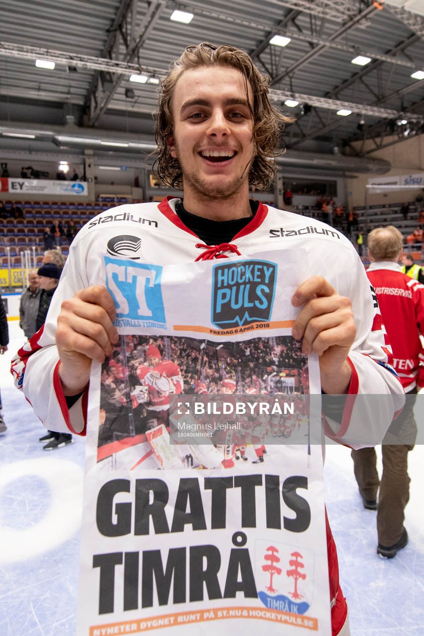 Timrås Jacob Olofsson jublar