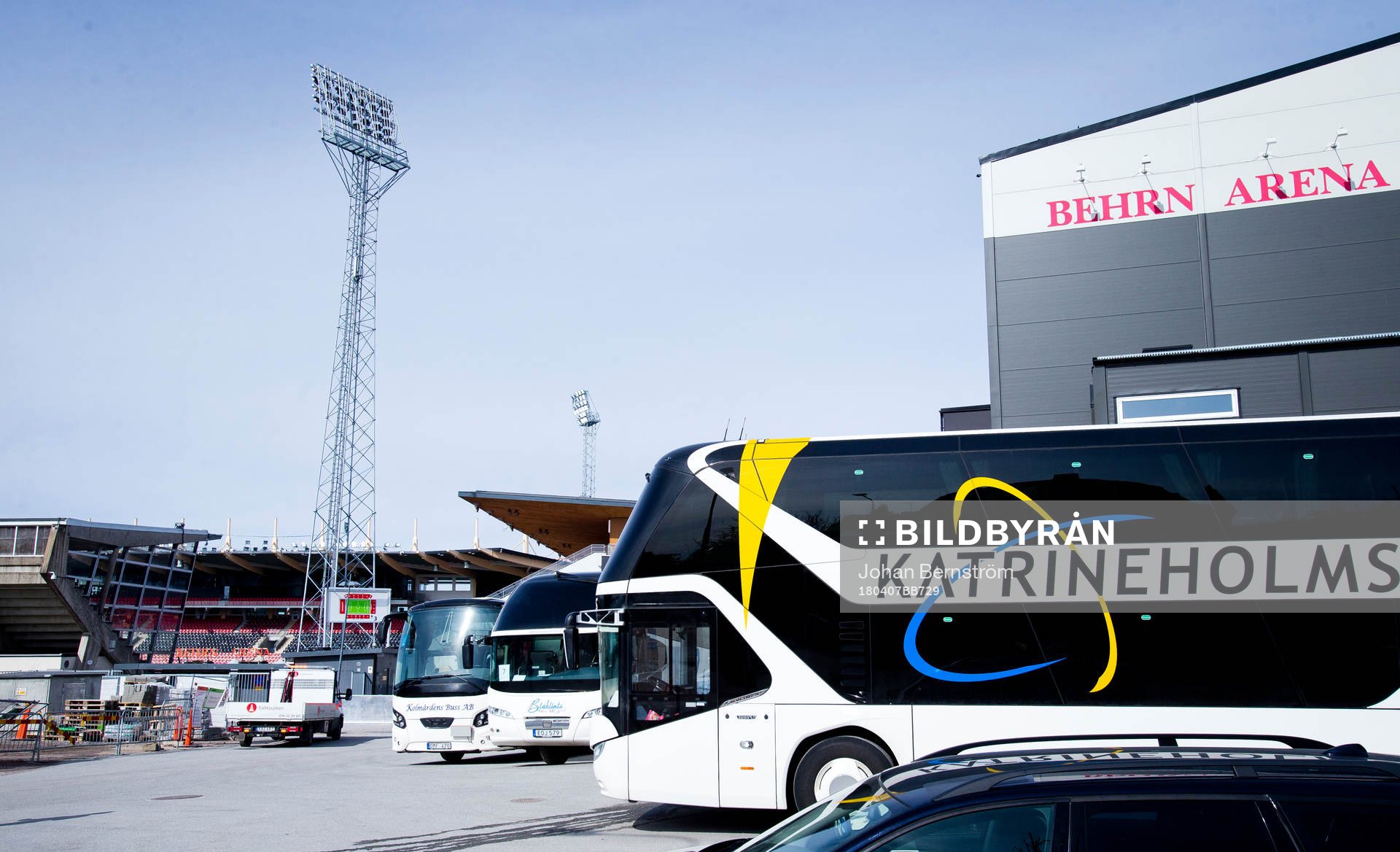 Norrköpings supportrarnas bussar