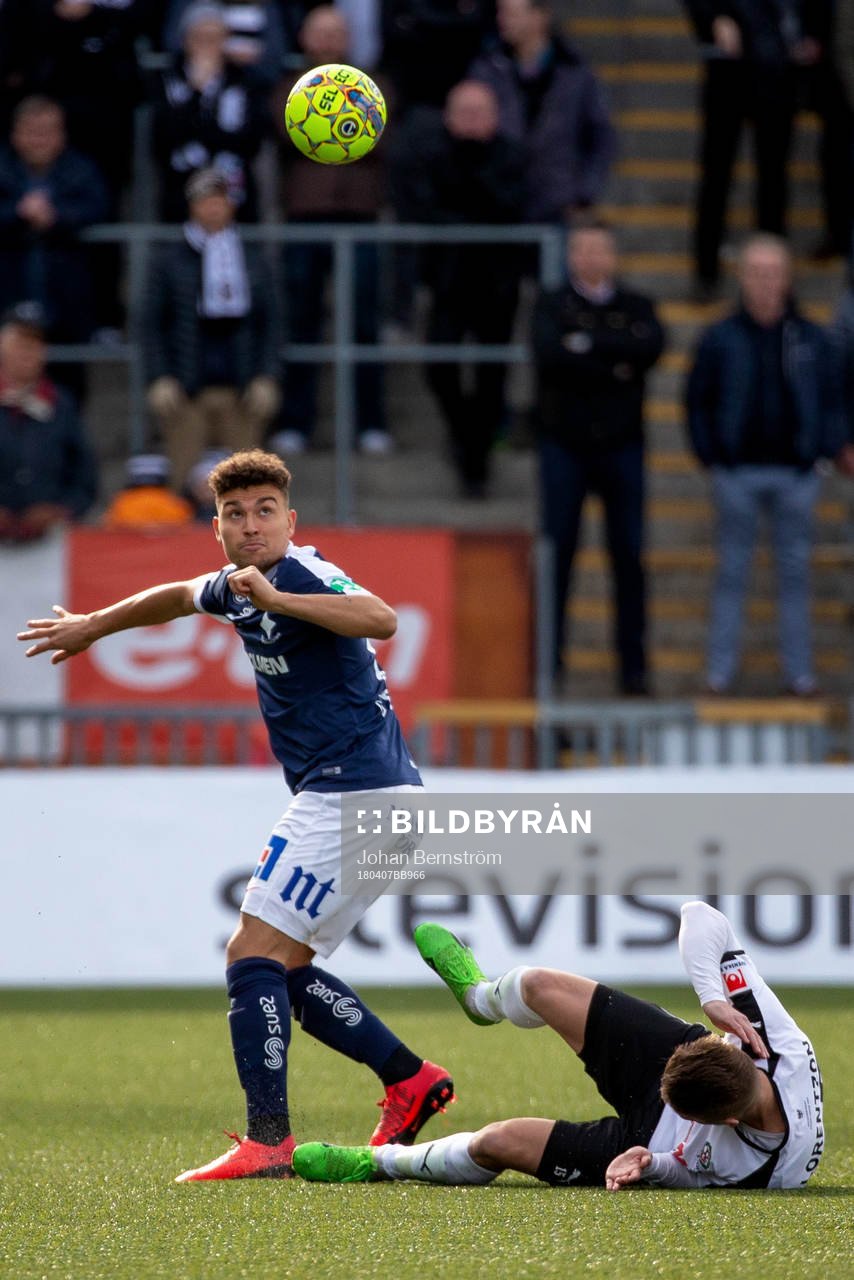 Norrköpings Jordan Larsson och Örebros Johan Mårtensson