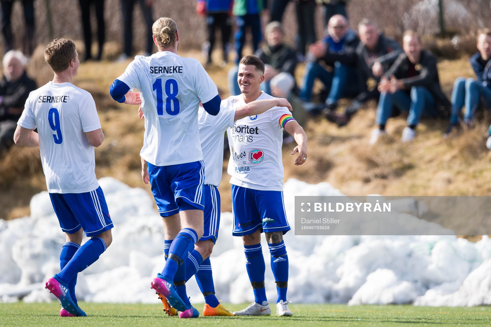 Öjersjös Michal Kubic jublar