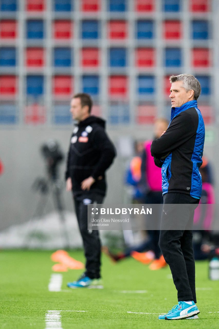 Ronny Deila, head coach of Vålerenga, and Tor Ole