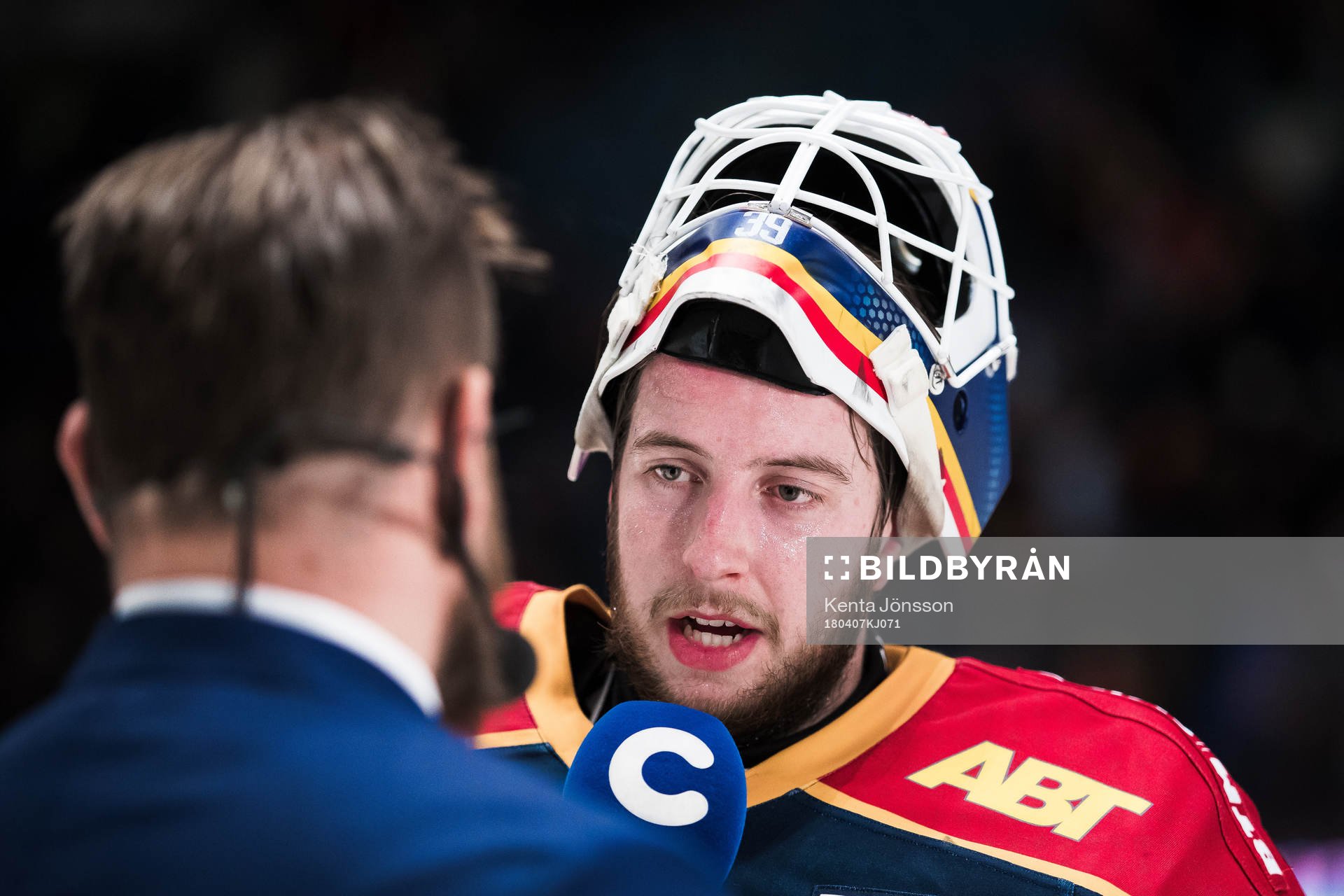 Djurgårdens målvakt Adam Reideborn