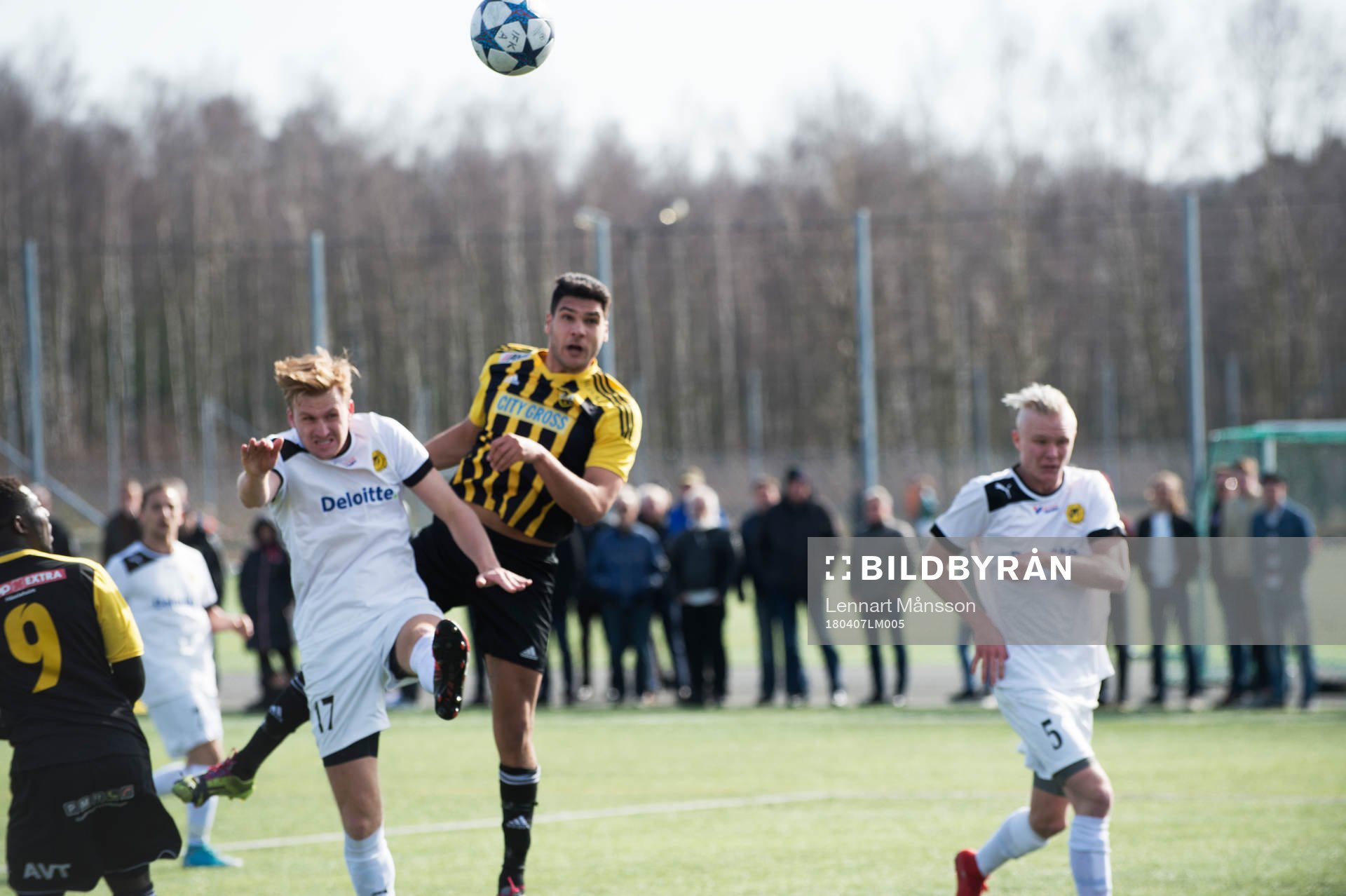 IFK Hässleholms Tommy Filipovic i matchen i div 2 Östra