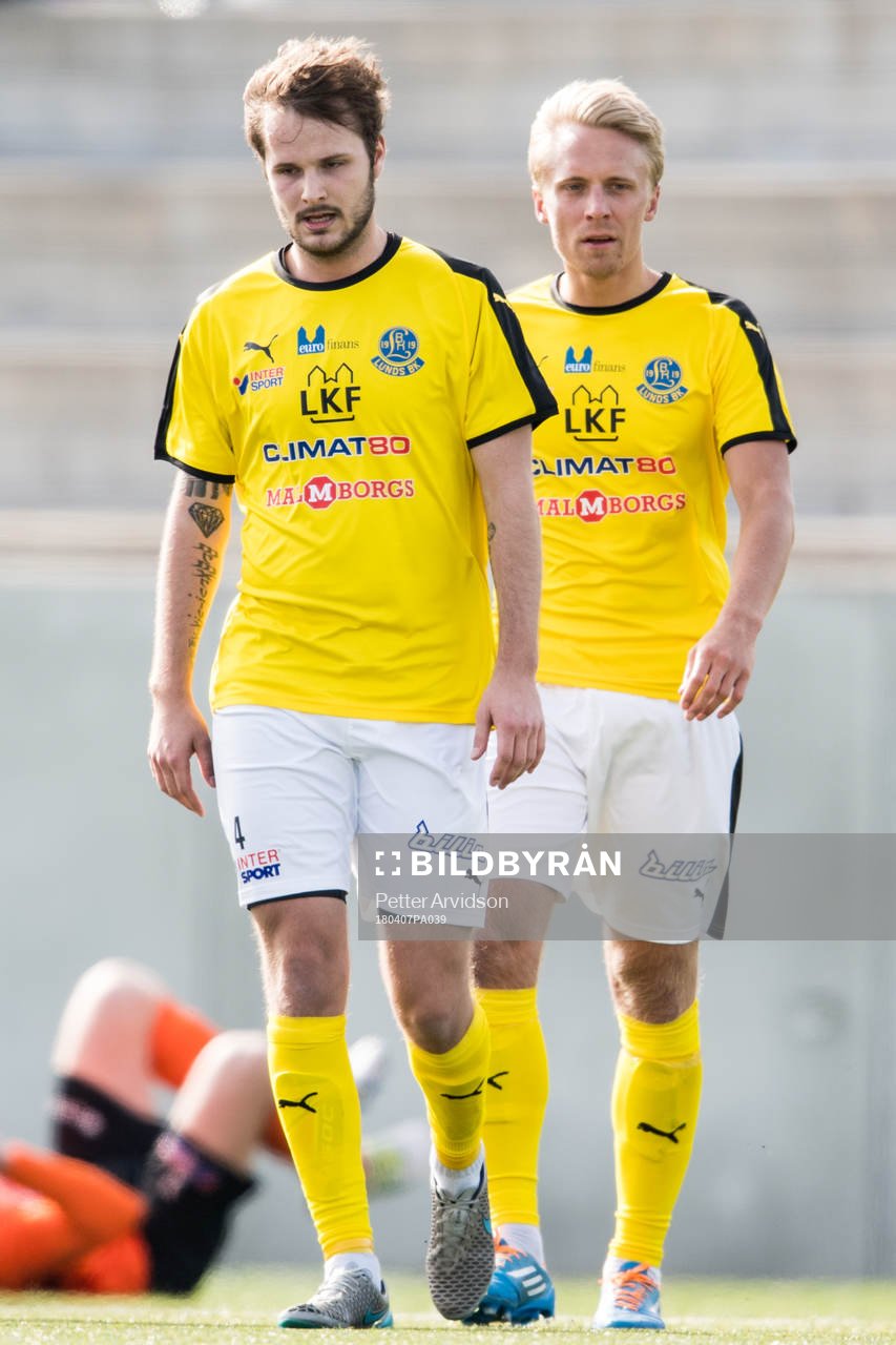Lunds Martin Overgaard och Emil Pedersen deppar