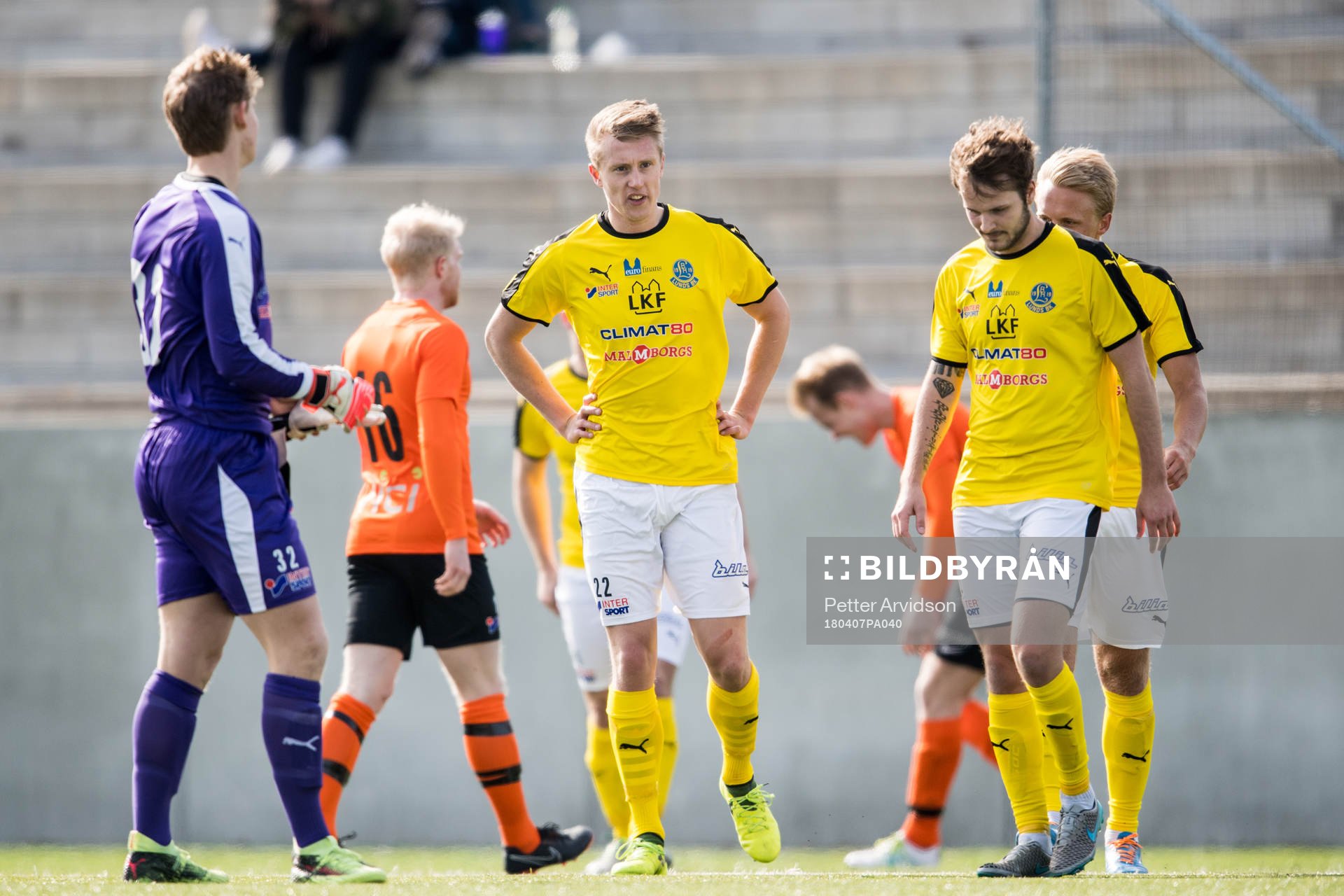Lunds Kristian Mjörnman och Martin Overgaard deppar